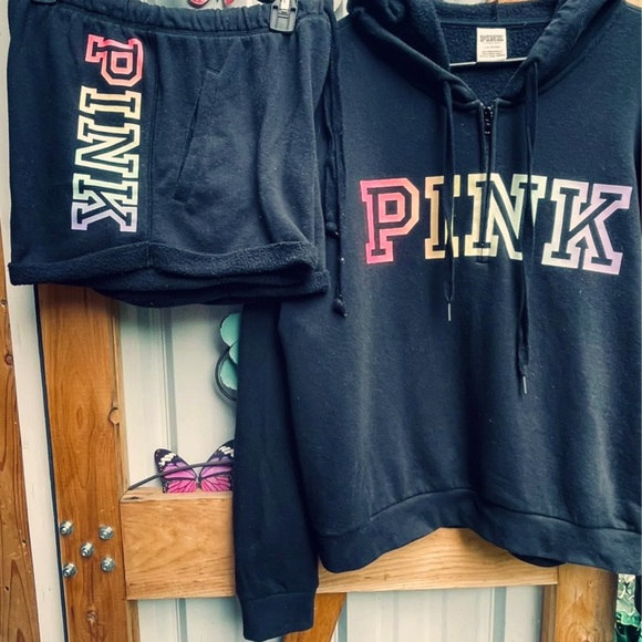 PINK Victoria's Secret Tops - 🌈Victoria’s Secret PINK outfit/set🌈Large🌈